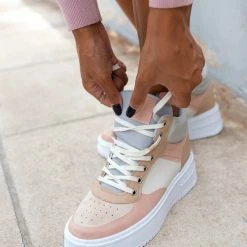 The Fashion Project Αθλητικά μποτάκια με ψηλή σόλα - Γκρι