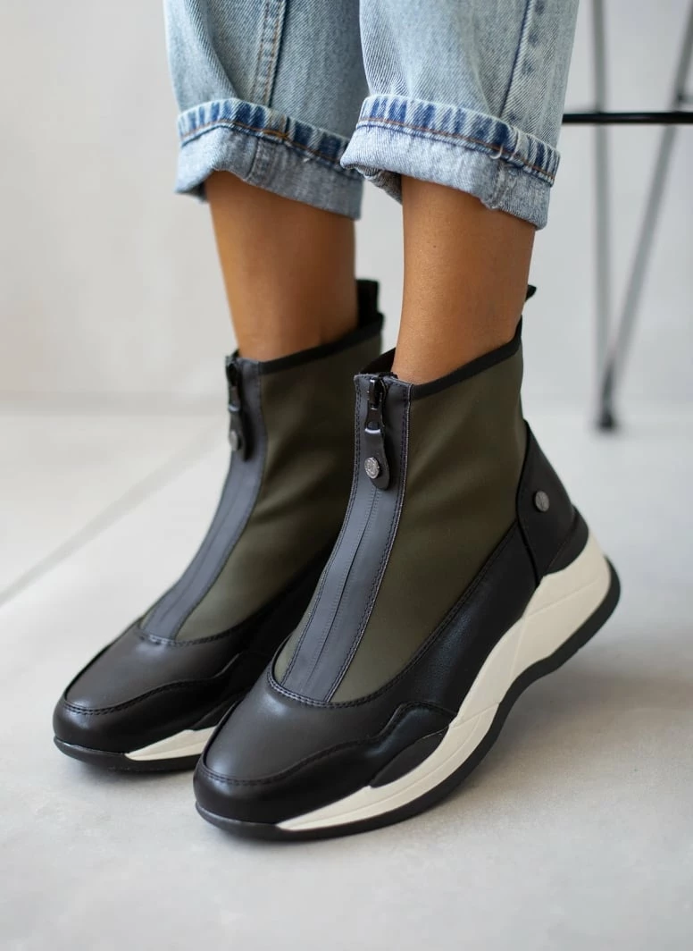 Xti Footwear Sneakers μποτάκια Xti 140501 - Χακί