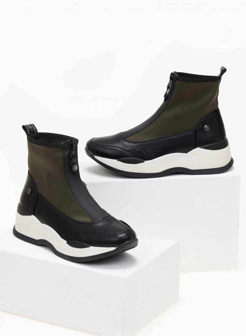 Xti Footwear Sneakers μποτάκια Xti 140501 - Χακί - Image 7