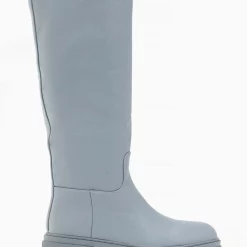 The Fashion Project Μπότες Chunky με φερμουάρ - Γαλάζιο