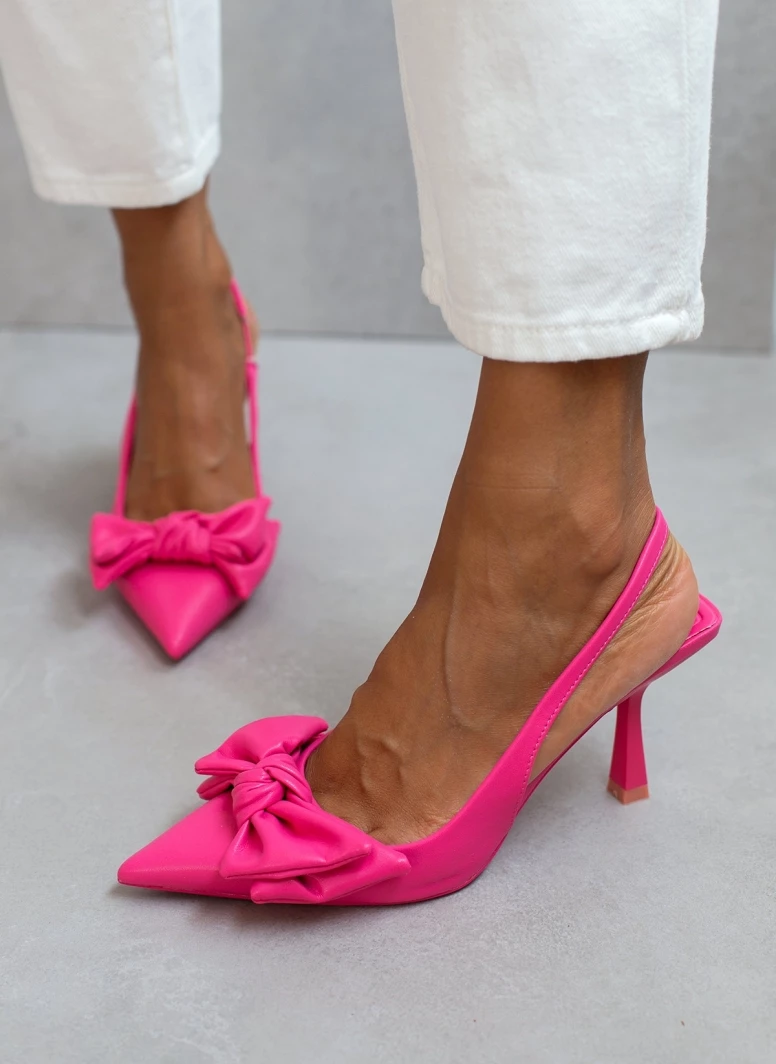 The Fashion Project Γόβες μυτερές με Oversize φιόγκο - Φούξια - Image 7