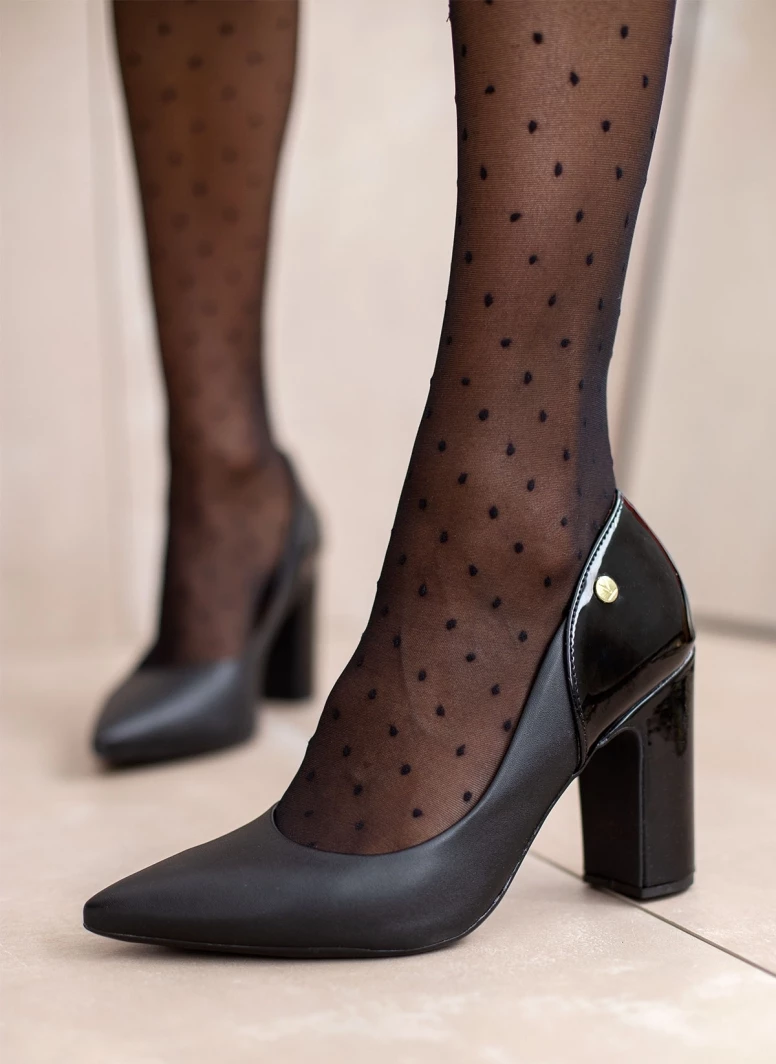 Γόβες μυτερές VIZZANO 1285.431 - Μαύρο