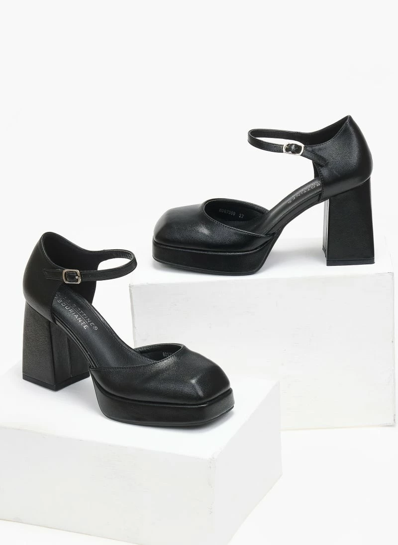 The Fashion Project Γόβες με μπαρέτα - Μαύρο - Image 2