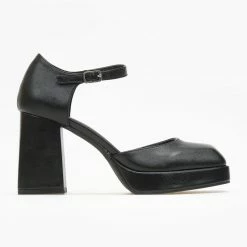 The Fashion Project Γόβες με μπαρέτα - Μαύρο