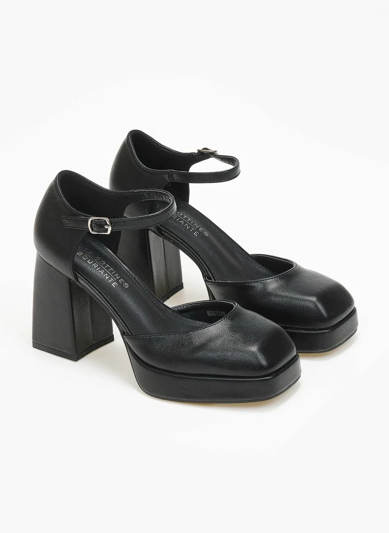 The Fashion Project Γόβες με μπαρέτα - Μαύρο - Image 4