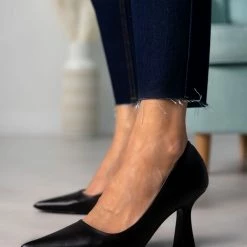 The Fashion Project Γόβες μυτερές με ιδιαίτερο τακούνι - Μαύρο