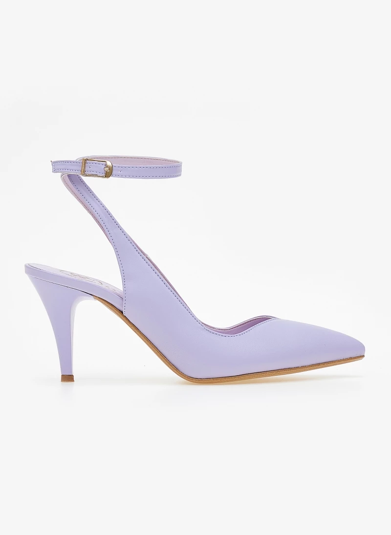 Γόβες μυτερές με λουράκι Tfp - Λιλά - Image 2