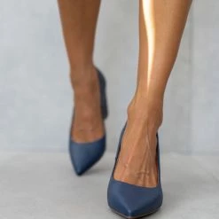 Γόβες μυτερές VIZZANO 1285.400 - Μπλε σκούρο