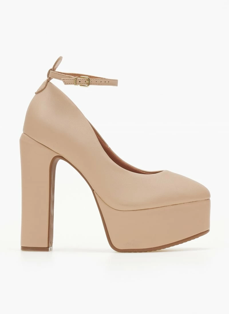 Γόβες με φιάπα ψηλή VIZZANO 1400.102 - Μπεζ - Image 2