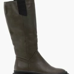 The Fashion Project Μπότες Chunky με θηλάκια - Χακί