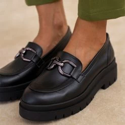Loafers Chunky Estil - Μαύρο
