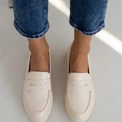 The Fashion Project Loafers Chunky με εξωτερική ραφή - Μπεζ