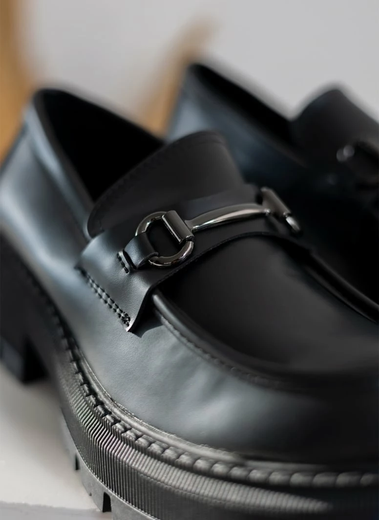 The Fashion Project Loafers Chunky σε ματ χρώματα - Μαύρο - Image 9
