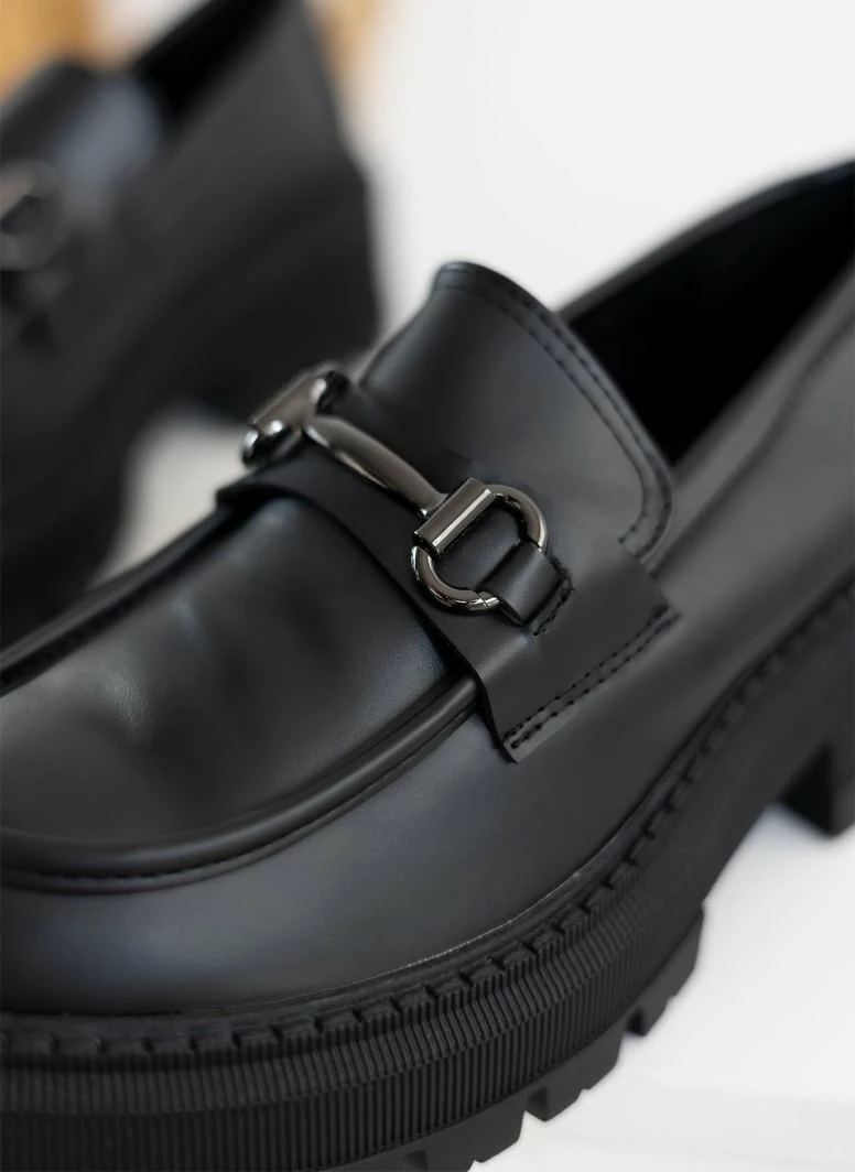 The Fashion Project Loafers Chunky σε ματ χρώματα - Μαύρο - Image 4