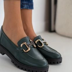 Loafers φλωρεντίκ με μέταλλο Estil - Κυπαρισσί