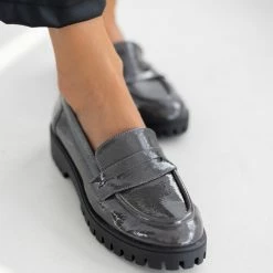 Loafers λουστρίνι Estil - Γκρι