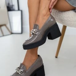 Loafers λουστρίνι Tfp - Γκρι