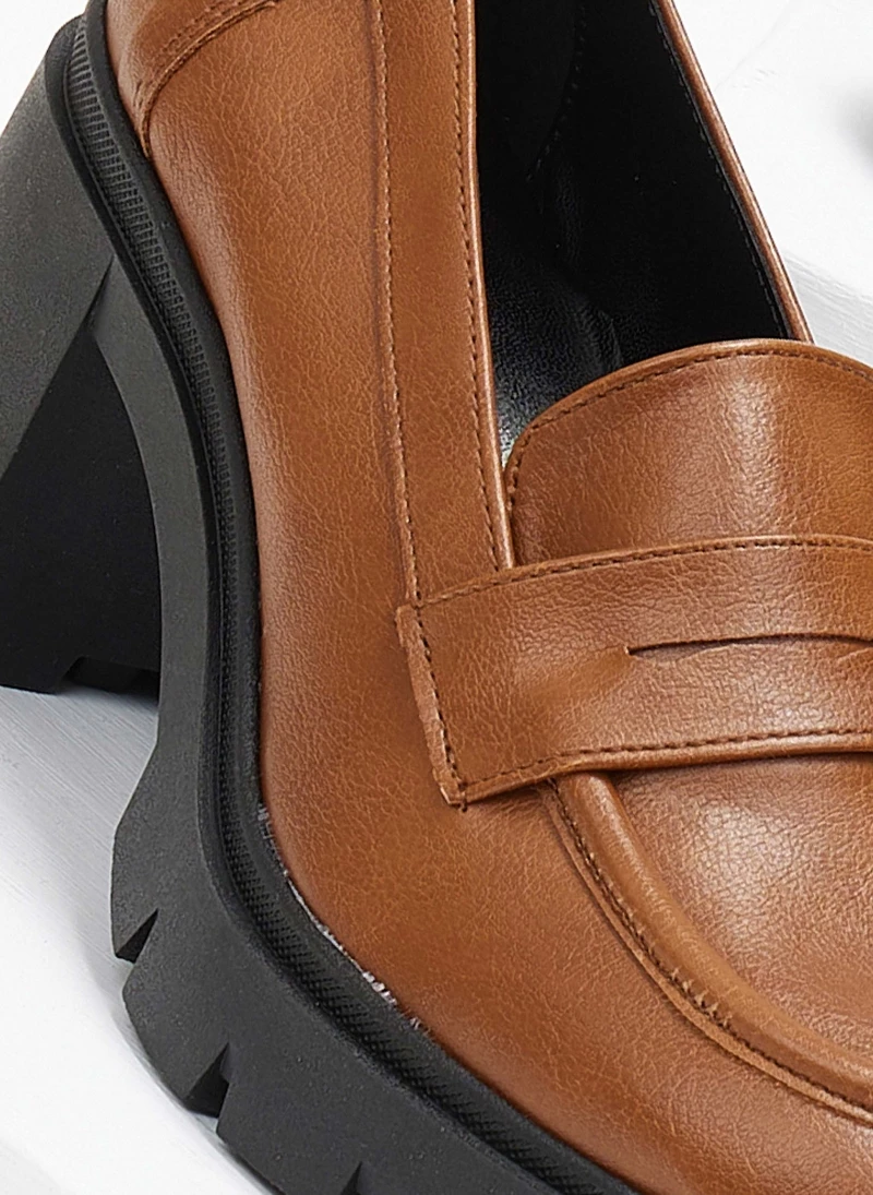 Loafers με τακούνι Estil - Ταμπά - Image 6