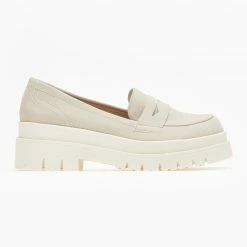 Loafers Suede με Chunky σόλα Estil - Πάγου