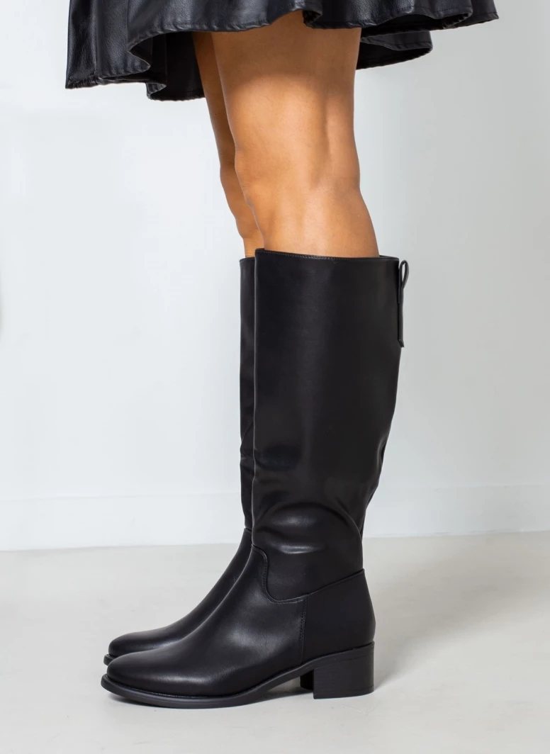 The Fashion Project Μπότες Casual με τετράγωνο τακούνι - Μαύρο - Image 5