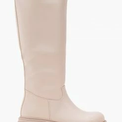 The Fashion Project Μπότες Chunky χωρίς φερμουάρ - Μπεζ