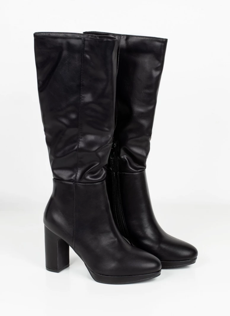 The Fashion Project Μπότες με λεπτή φιάπα - Μαύρο - Image 5
