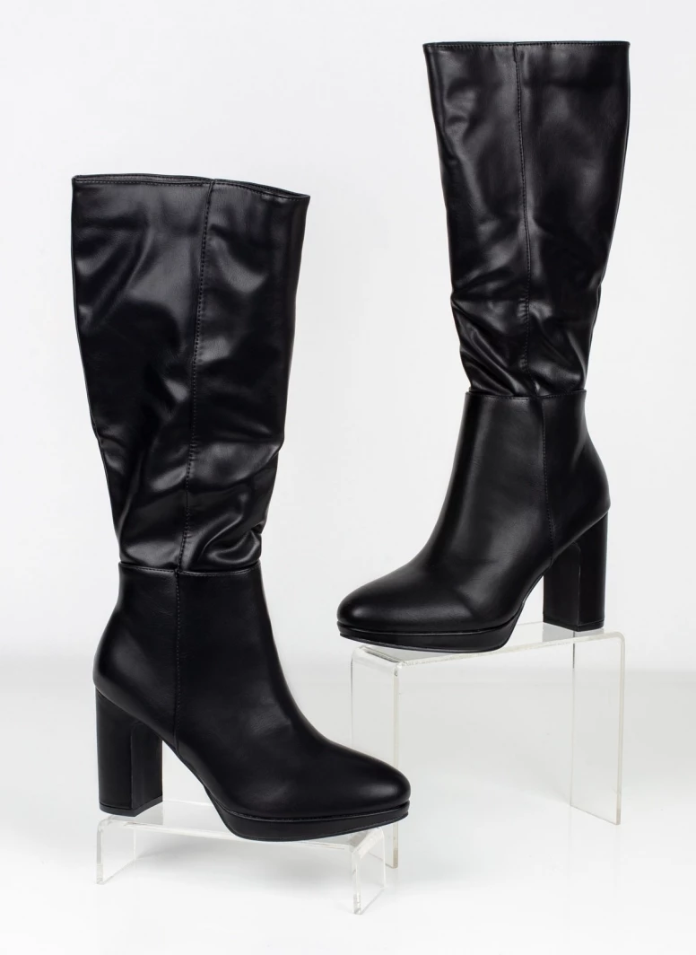 The Fashion Project Μπότες με λεπτή φιάπα - Μαύρο - Image 3