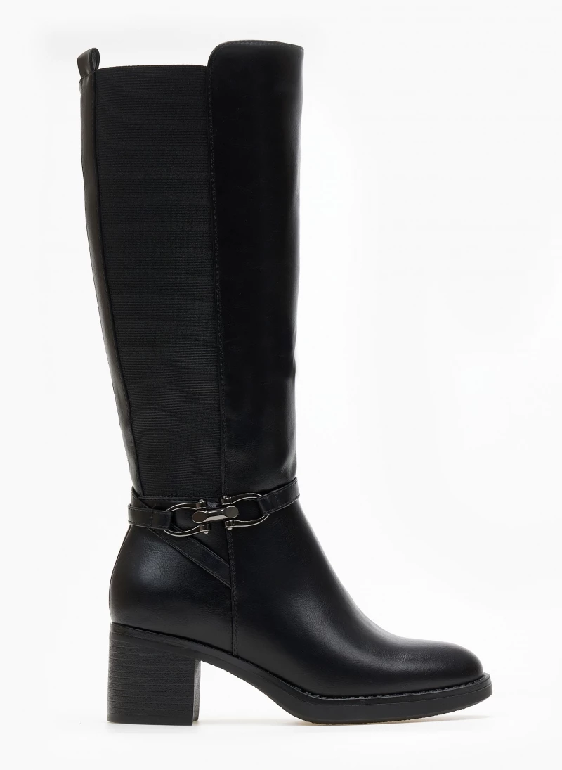 The Fashion Project Μπότες με μεταλλική λεπτομέρεια - Μαύρο - Image 2