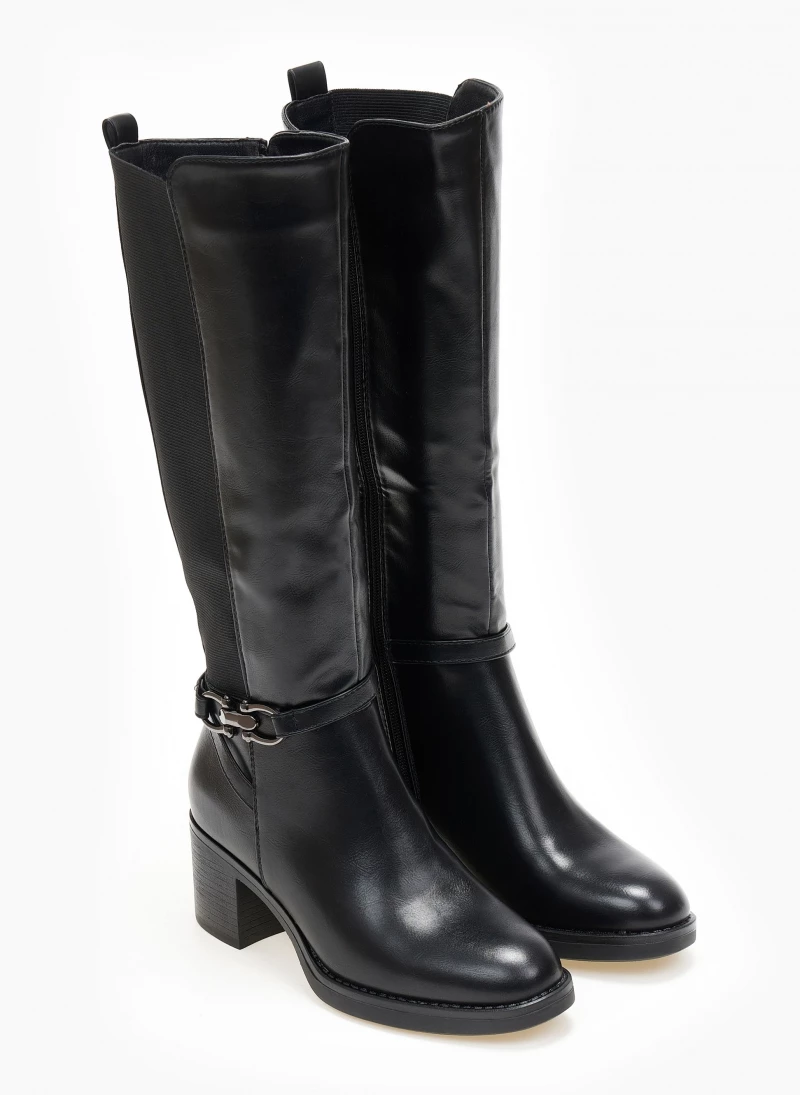 The Fashion Project Μπότες με μεταλλική λεπτομέρεια - Μαύρο - Image 3