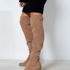 The Fashion Project Μπότες πάνω από το γόνατο Casual - Πούρο