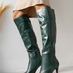 The Fashion Project Μπότες με Pattern - Πράσινο