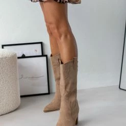 The Fashion Project Μπότες Western με οβάλ τελείωμα - Πούρο