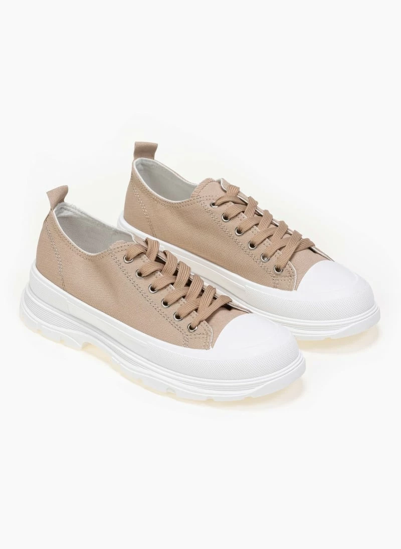 The Fashion Project Sneakers πάνινα με ιδιαίτερη σόλα - Πούρο - Image 2