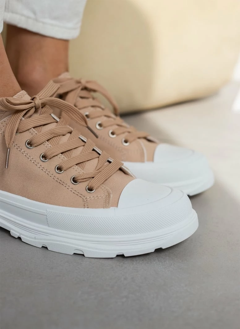 The Fashion Project Sneakers πάνινα με ιδιαίτερη σόλα - Πούρο - Image 4