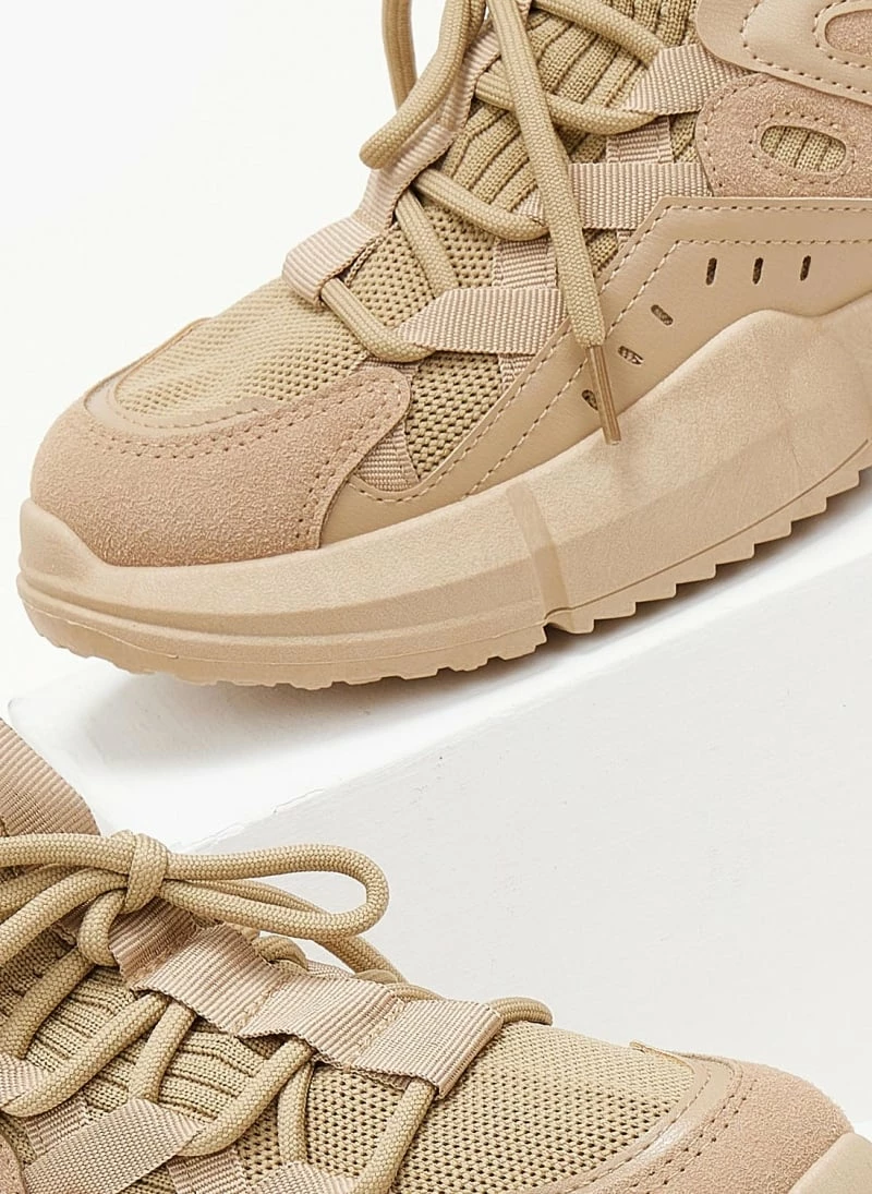 The Fashion Project Sneakers Slip On με Chunky σόλα - Πούρο - Image 3