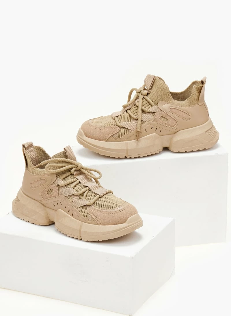 The Fashion Project Sneakers Slip On με Chunky σόλα - Πούρο - Image 5