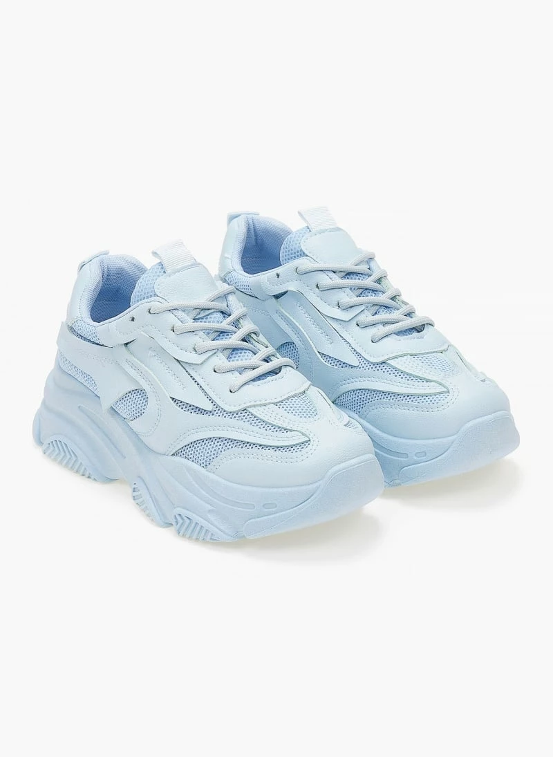 The Fashion Project Sneakers Chunky με διάτρητο ύφασμα - Γαλάζιο - Image 6