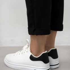 The Fashion Project Sneakers με διχρωμία - Λευκό/Μαύρο