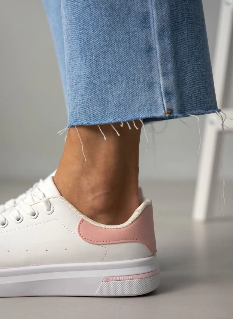 The Fashion Project Sneakers με διχρωμία - Λευκό/Ροζ - Image 7