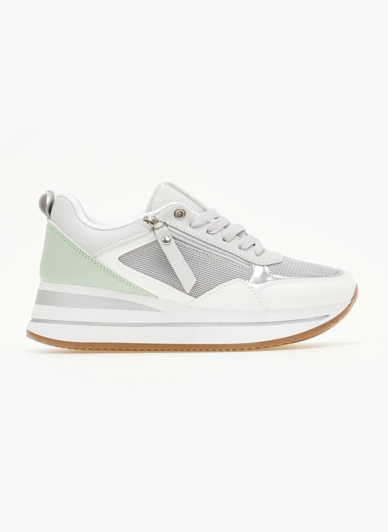 The Fashion Project Sneakers με φερμουάρ - Γκρι - Image 2