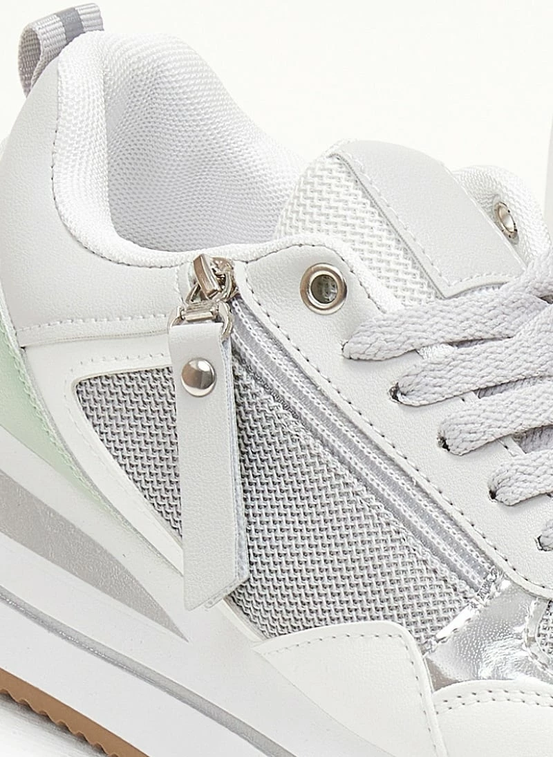 The Fashion Project Sneakers με φερμουάρ - Γκρι - Image 3