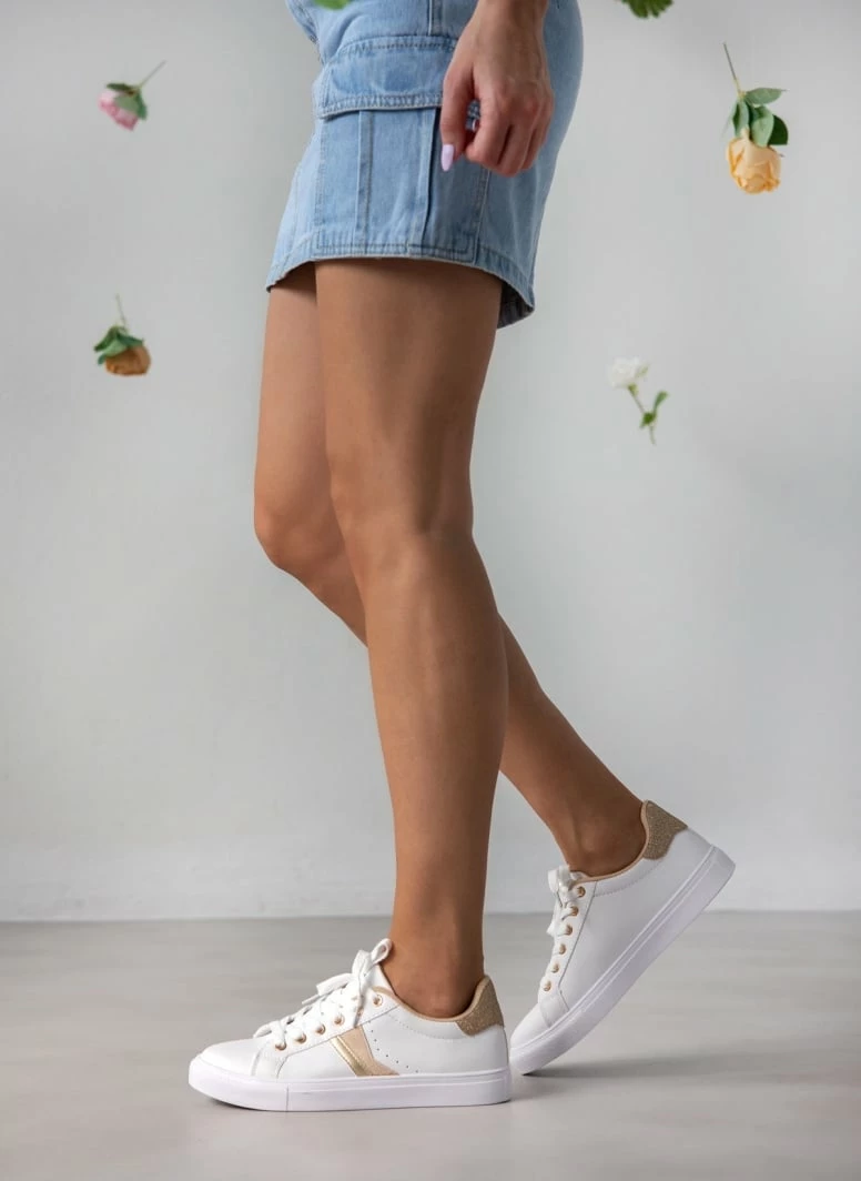 The Fashion Project Sneakers με Glitter λεπτομέρειες - Μπεζ - Image 3