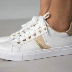 The Fashion Project Sneakers με Glitter λεπτομέρειες - Μπεζ