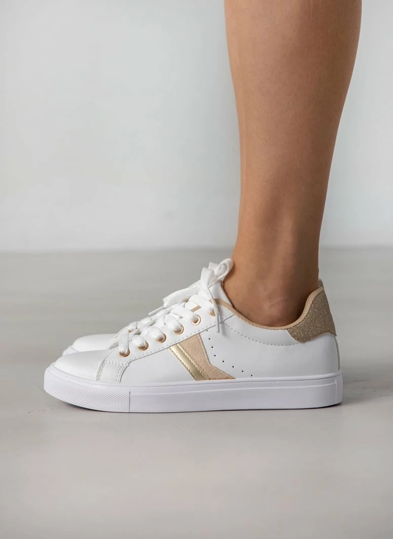 The Fashion Project Sneakers με Glitter λεπτομέρειες - Μπεζ - Image 4