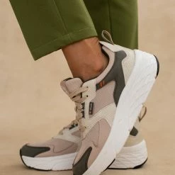 Sneakers Flatforms με Pattern Refresh 170129 - Μπεζ