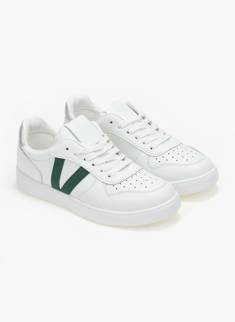 The Fashion Project Sneakers με ρίγες στο πλάϊ - Κυπαρισσί - Image 4