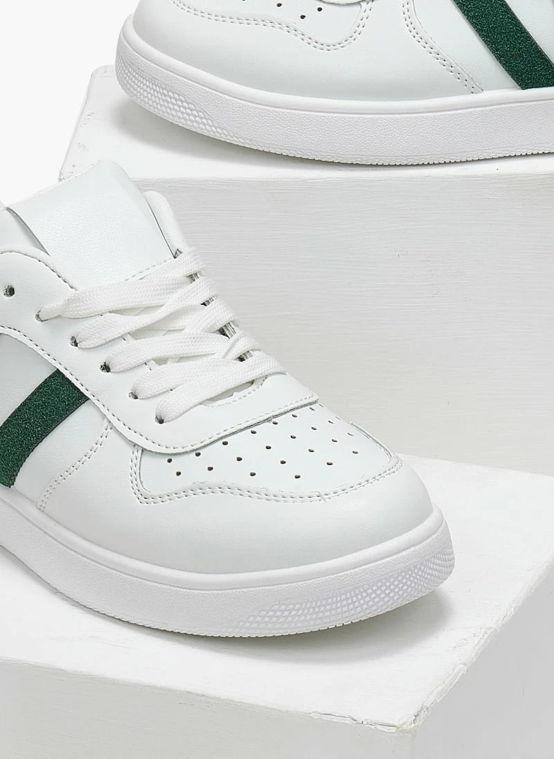 The Fashion Project Sneakers με ρίγες στο πλάϊ - Κυπαρισσί - Image 3