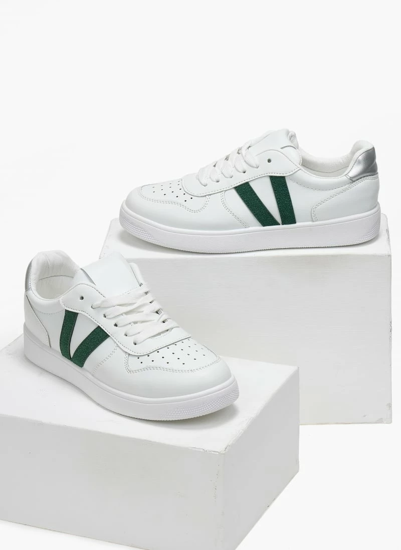 The Fashion Project Sneakers με ρίγες στο πλάϊ - Κυπαρισσί - Image 2