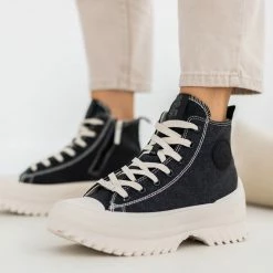 Sneakers μποτάκια με Chunky σόλα Refresh 170803 - Μαύρο