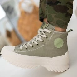 Sneakers μποτάκια με Chunky σόλα Refresh 170803 - Μέντα